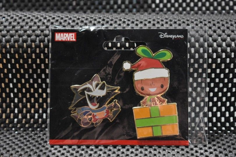 Disney Paris Rocket & Groot 2 Pin Set