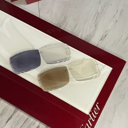 Diamond Cut Cartier Transition Lenses 