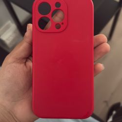 Iphone 13 pro red case 