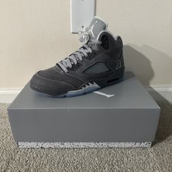 Jordan Retro 5 Wolf Grey 2026 Mens & GS - Brand New