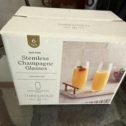 Stemless Champagne Glasses