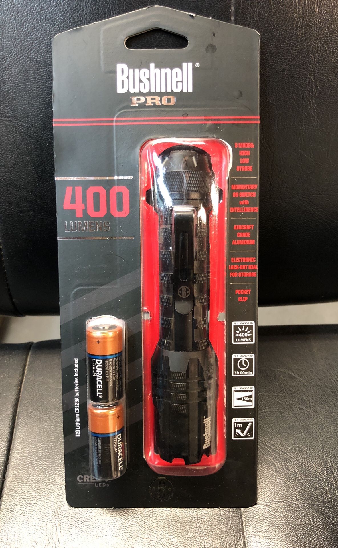 Bushnell Pro 400 lumen flashlight w/Cree LED