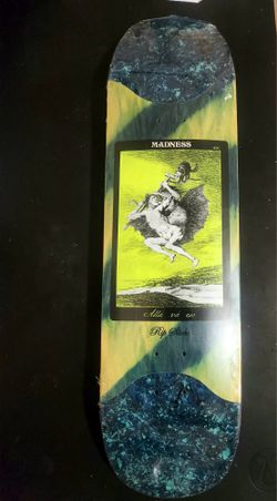 Madness - 8.5 Alli Yellow Skateboard Deck