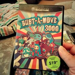 GAME CUBE BUST A MOVE 3000 