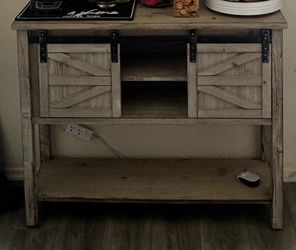 Kirklands Farmhouse Console Table