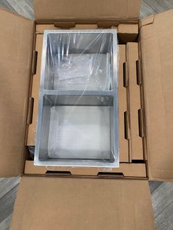 Kohler Strive 29-1/2" Double Basin Stainless Steel Kitchen Sink 33154-NA