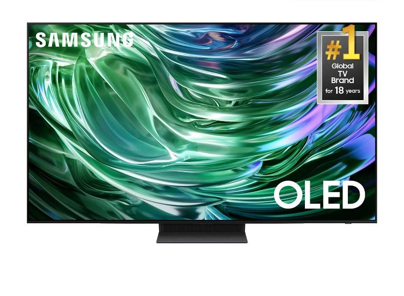 55 inch Samsung Smart TV with 4K resolution and OLED display