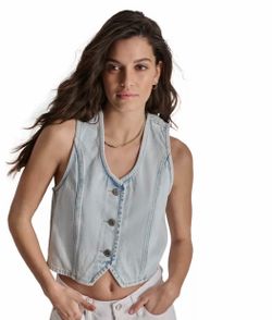 DKNY Jean vest