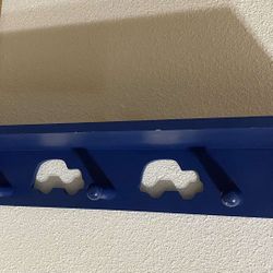 Blue Car Shelf