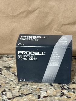 C Batteries 12 Pack By Procell