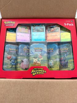 Pokémon TCG Mega Evolution Ascended Heroes 5-Pack