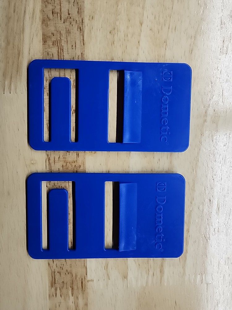 Dometic RV Refrigerator Door Holders To Prevent Mold And Mildew In Storage.