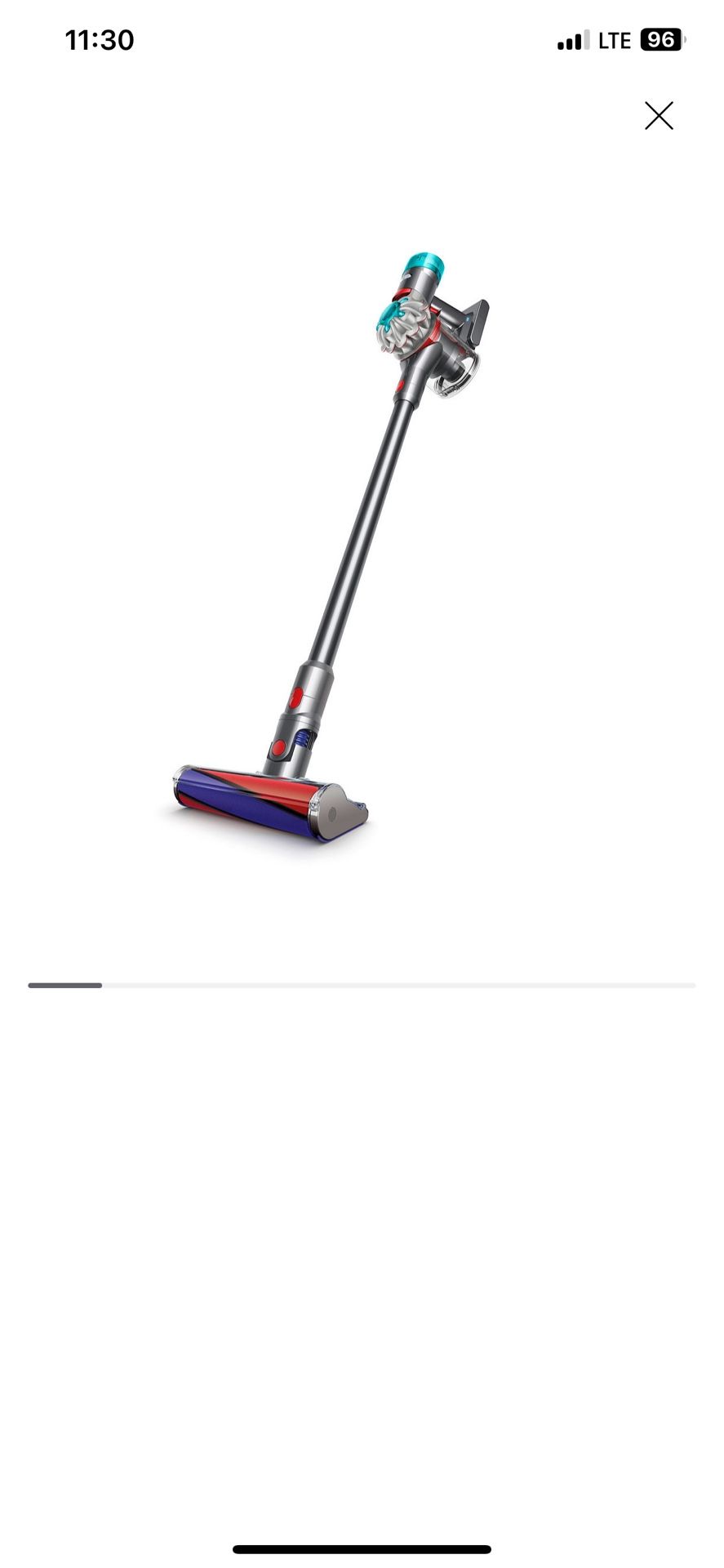 The Dyson V8 Absolute cordless vacuum cleaner