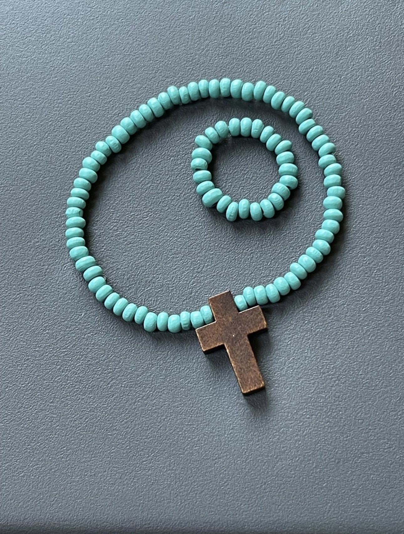 Beads Bracelet With Cross