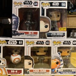 Funko Pop Star Wars Lot