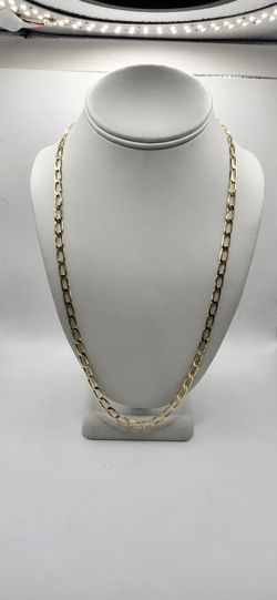14kt Gold Curb Link Chain 21.8G 24"