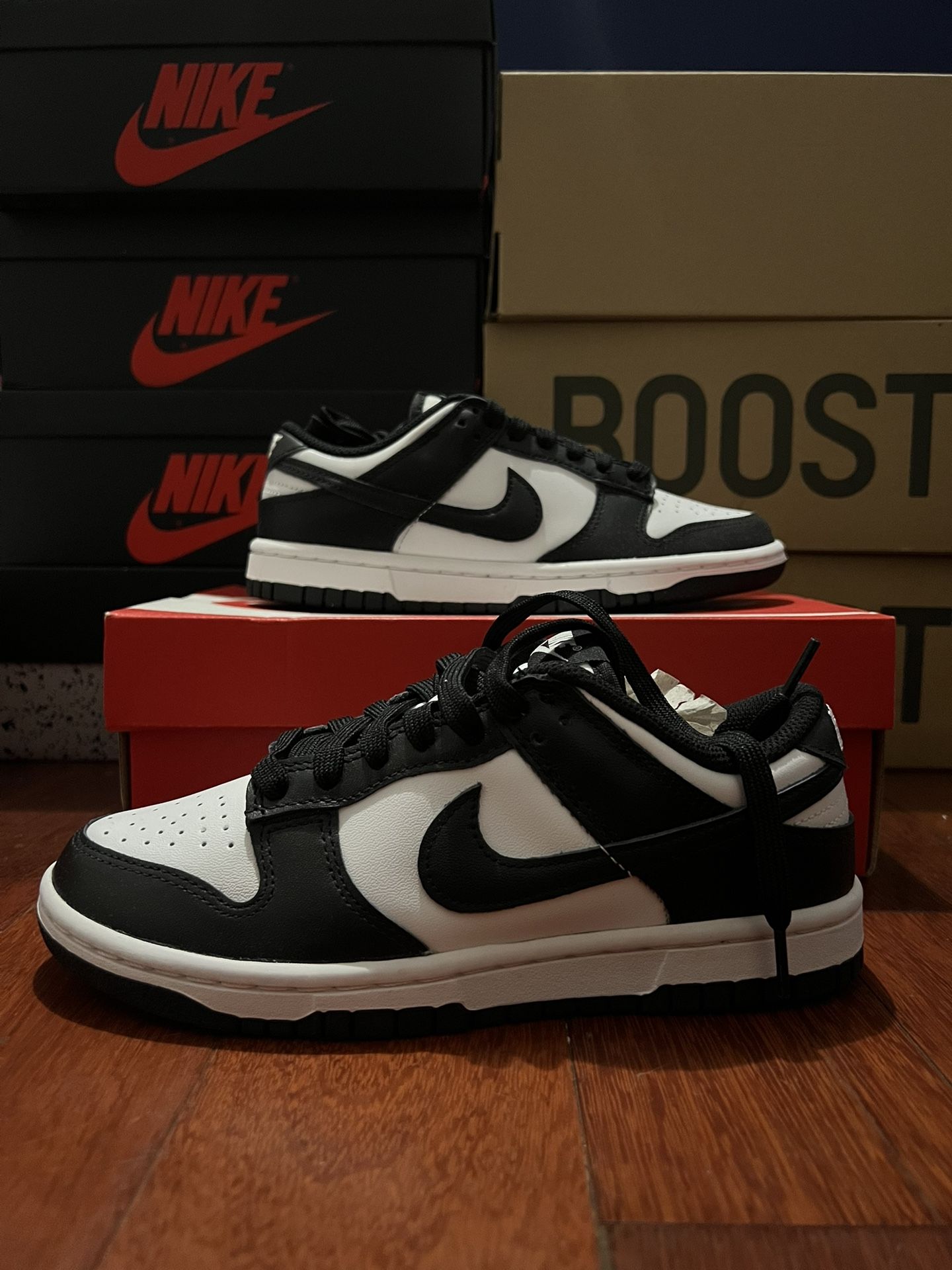 Nike Dunk Low Retro White Black Panda (Women's)