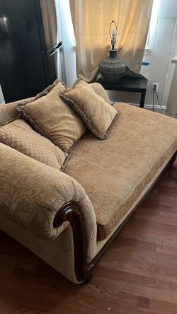 Two Piece Couch set plus pillows $250