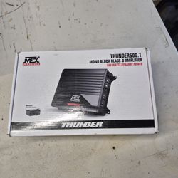 Mtx Monoblock Amp New