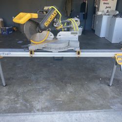 Dewalt Sliding Saw—12inch, With Stand 