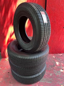 245/75R17 BRIDGESTONE H/T full tires set