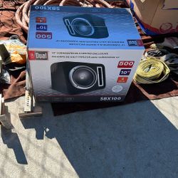 Car Dual Subwoofer 500 Watts 