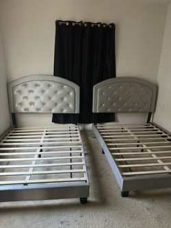 2 twin bed frames