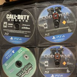Ps2 & ps4 games