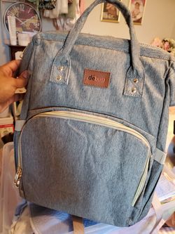Diaper Bag With Changing Station