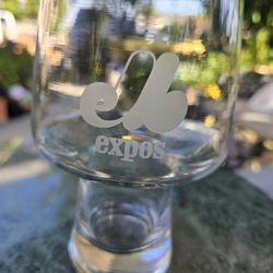 Montreal Expos Glass