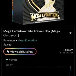 POKEMON Mega evolution ETB