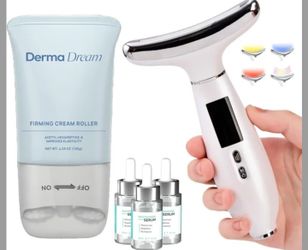 MyoGlow PRO Arm Sculpting Device LED Red Light, Neck Cream & Serum Kit
My Derma Dream 4 Piece Kit, PRO Light Modes, Sonic Vibration, Peptide Cream, Re