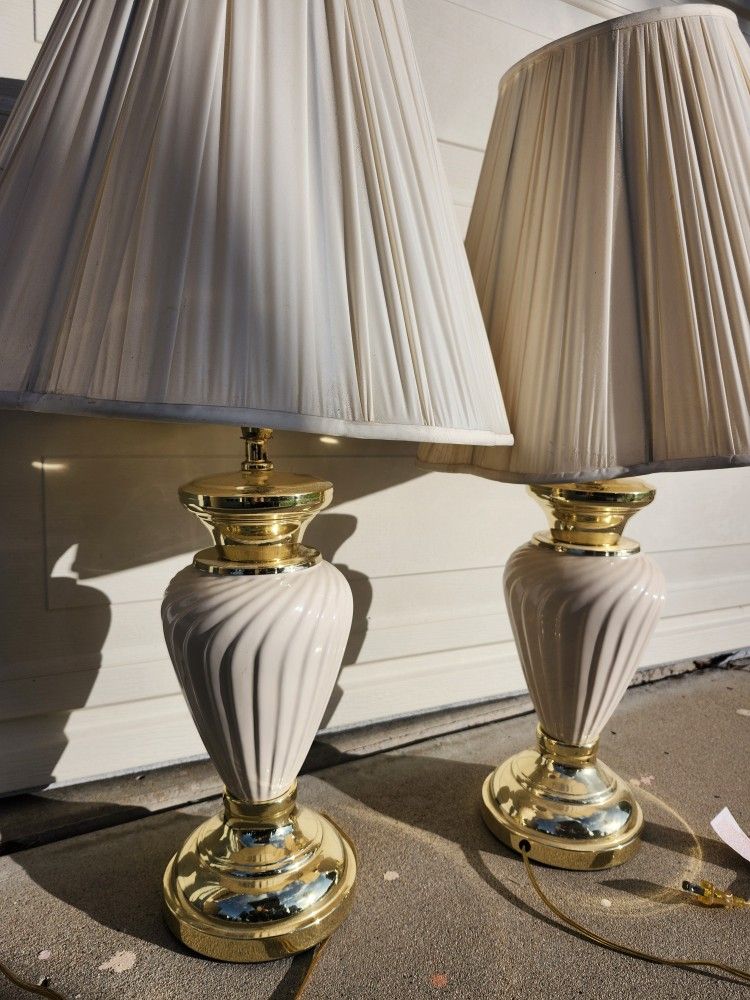 Beautiful Vintage Lamps