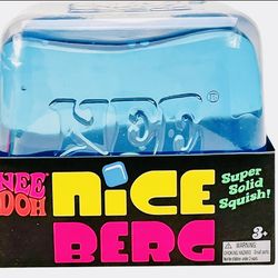 I Only 2 Left XL Giant Nee Doh Niceberg Solid Squish Cube Ice Block! $28 Each