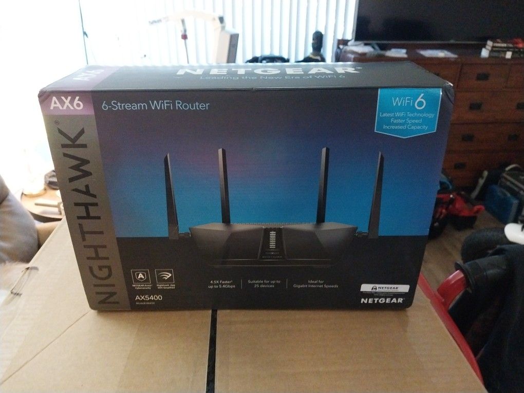 Netgear Nighthawk Ax5400 Wifi6 Whole House Router