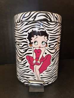 Betty Boop Waste Basket