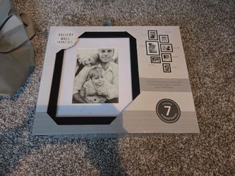 Gallery wall frame set 7 piece set