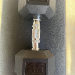 35Lb Dumbbell 