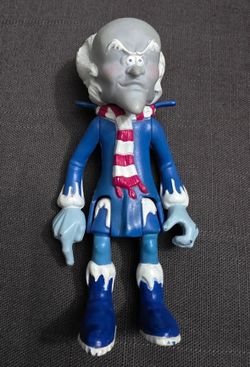 Vintage Care Bears Professor Cold Heart  1984 Villain