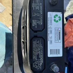 In good condition Group 34 econoCraft battery 100% charge $5 off with a old one