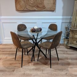 Five Piece MCM Dining Set