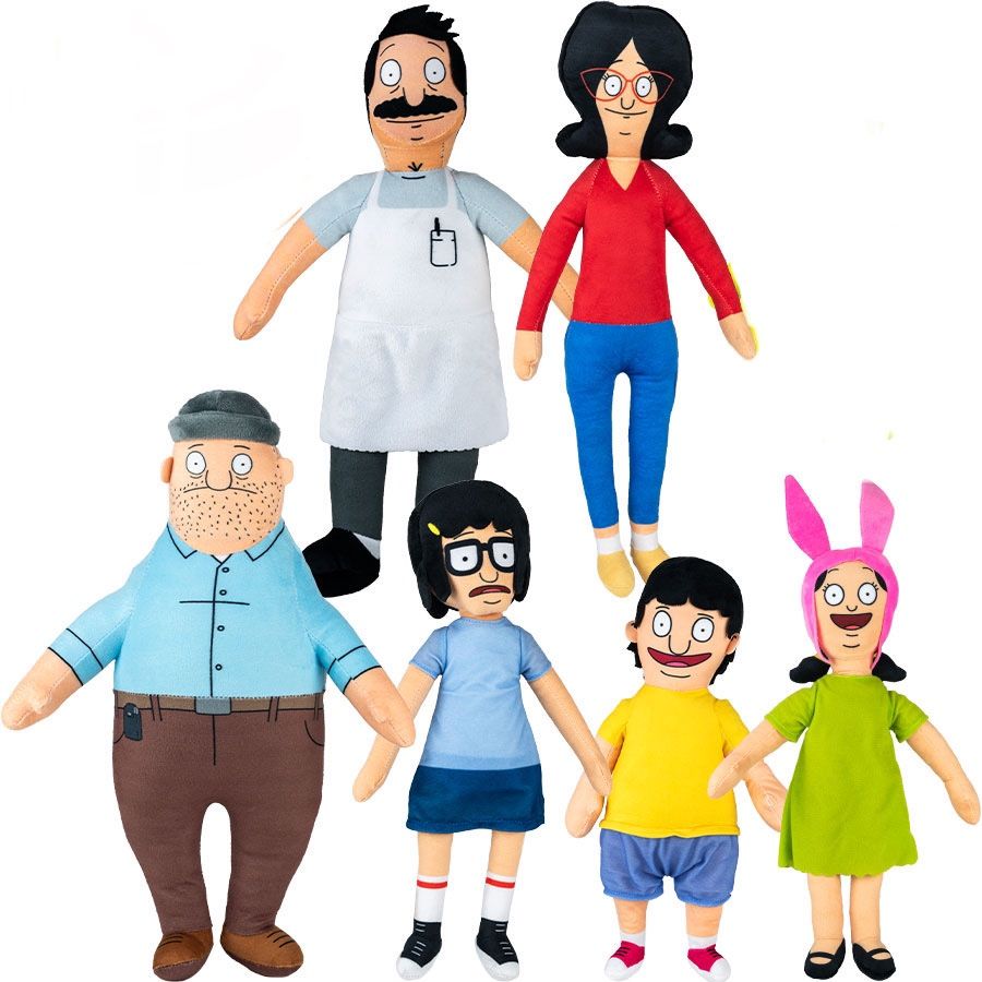 Bob’s Burgers Family 6 Dolls!