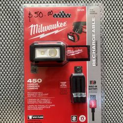 Milwaukee Rechargeable Magnetic Headlamp 