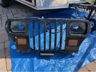 Jeep grill unknown year