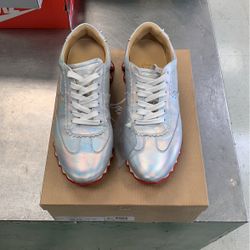 Christian Loubishark Flat Shoes Size 10