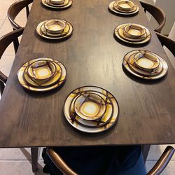 Vintage Vernonware dish set