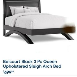 Queen Sleigh Arch Bed