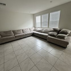 Sectional with Ottoman