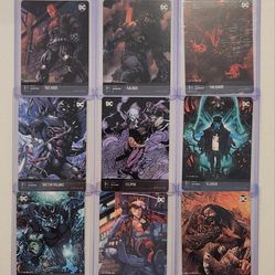 DC HRO Chapter 2 Complete Set Common Super-Villains Unscanned 9 Cards