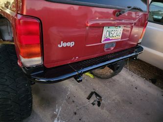 Xj Cherokee Cut And Fold Rear Bumper
